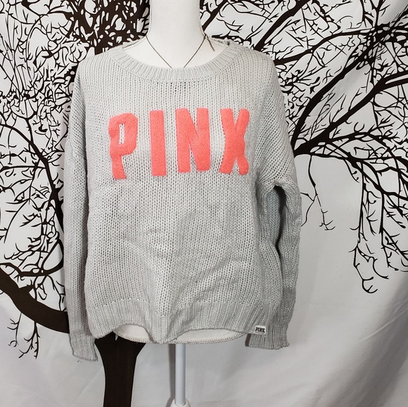 PINK Victoria's Secret Sweaters - Pink VS Knit Sweatshirt